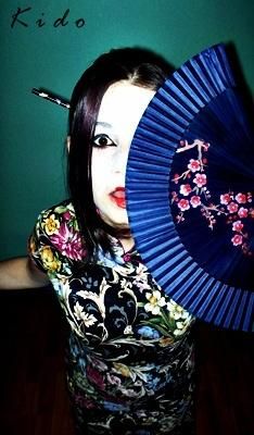 kido. scurt obiect :)). geisha style